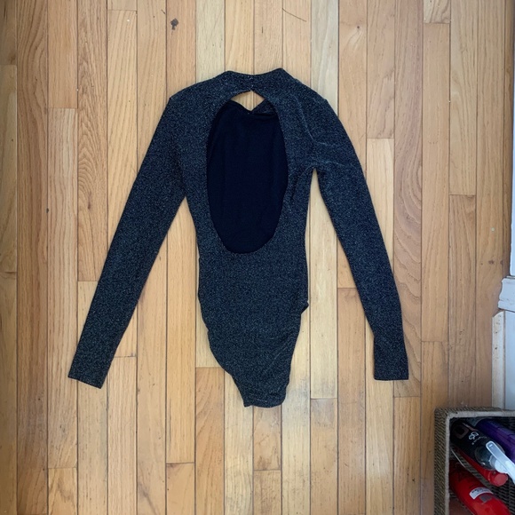 Like New Open Back Bodysuit, worn twice (small snag on crotch), Xs - Picture 1 of 4